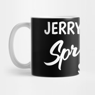 Jerry Springer Security Black Mug